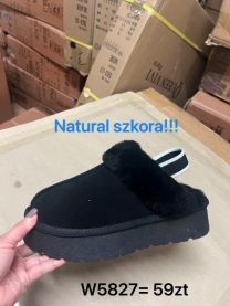 Kapcie zakryte palce damskie (36-41/12P)