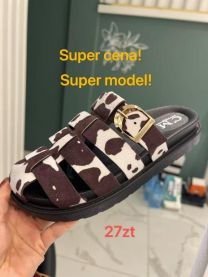 Klapki zakryte palce damskie(36-41/12P)