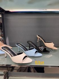 Klapki na obcasie (36-41/12P)