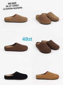 Klapki zakryte palce damskie(36-41/12P)