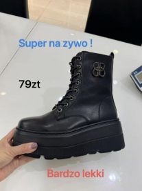 Botki na koturnie (36-41/12P)