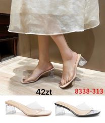 Klapki na obcasie (36-41/12P)