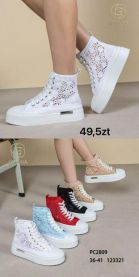 Trampki wiążane damskie (36-41/12P)