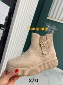 Botki na płaskim (36-41/12P)