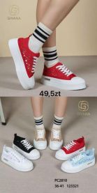 Trampki wiążane damskie (36-41/12P)