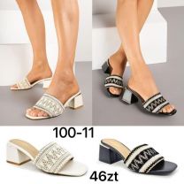 Klapki na obcasie (36-41/12P)