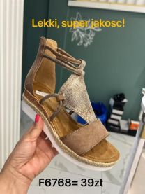 Sandały na koturnie (36-41/12P)