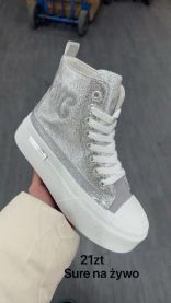 Trampki wiążane damskie (36-41/12P)