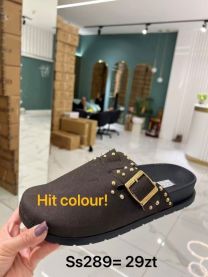 Klapki zakryte palce damskie(36-41/12P)