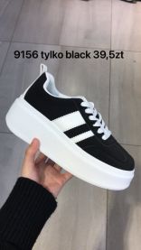 buty sportowe wiązane damskie (36-41/12P)