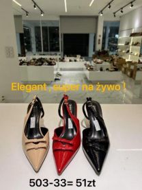 Sandały na szpilce (36-41/12 Par)