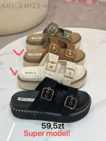 Klapki na płaskim (36-41/12P)