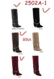 Kozaki na obcasie (36-41/12P)