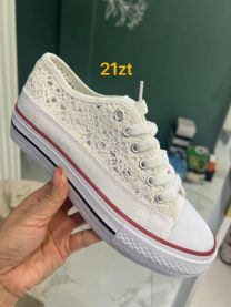 Trampki wiążane damskie(36-41/12P)