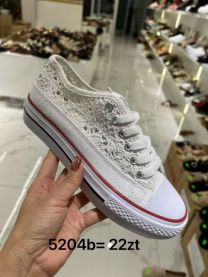 Trampki wiążane damskie(36-41/12P)