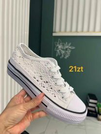 Trampki wiążane damskie(36-41/12P)