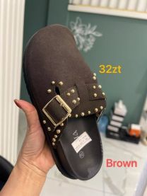 Klapki zakryte palce damskie(36-41/12P)