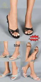 Klapki na obcasie (36-41/12P)