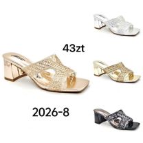 Klapki na obcasie (36-41/12P)