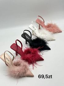 Sandały na szpilce (36-41/12 Par)