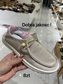 Trampki wsuwane damskie(36-41/12P)