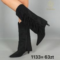 Botki na szpilce (36-41/12P)