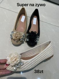 Baleriny damskie (36-41/12P)