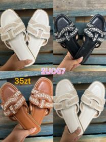 Klapki na płaskim (36-41/12P)