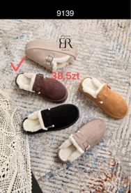 Kapcie zakryte palce damskie (36-41/12P)