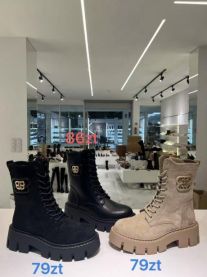 Botki na płaskim (36-41/12P)