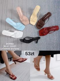 Klapki na obcasie (36-41/12P)