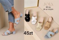 Klapki na obcasie (36-41/12P)