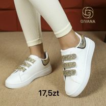 Buty sportowe na rzepy damskie (36-41/12P)