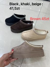 Kapcie zakryte palce damskie (36-41/12P)