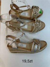 Sandały na koturnie (36-41/12P)