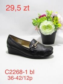 Półbuty na koturnie (36-42/12P)