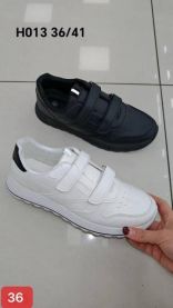 Buty sportowe na rzepy damskie (36-41/12P)