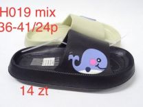 Klapki basenowe damskie (36-41/24P)