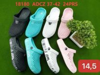 Klapki kroksy damskie (37-42/24P)