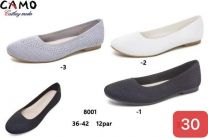 Baleriny damskie (36-42/12P)