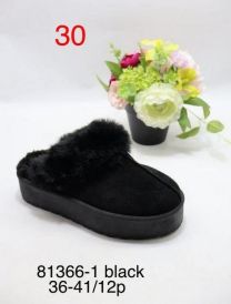 Kapcie zakryte palce damskie (36-41/12P)