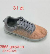 Buty Sportowe Wiązane Damskie (37-42/12P)
