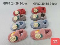 Kapcie zakryte palce dzieci (30-35/24P)