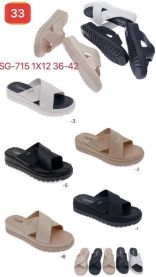 Klapki na Koturnie(36-42/12P)