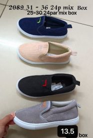 Trampki wsuwane chłopięce i dziewczynka (31-36/24P)