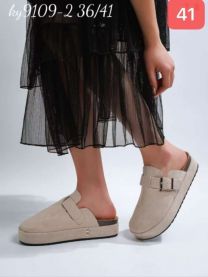 Klapki zakryte palce damskie(36-41/12P)