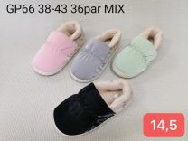 Kapcie zakryte palce damskie (38-43/36P)