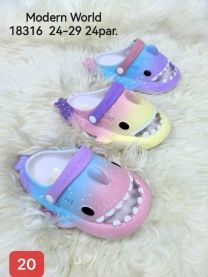 Klapki basenowe dzieci (24-29/24P)