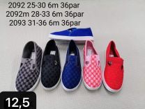 Trampki wsuwane chłopięce i dziewczynka (28-33/36P)