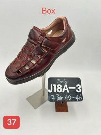 Półbuty na rzepy męskie (40-46/12P)